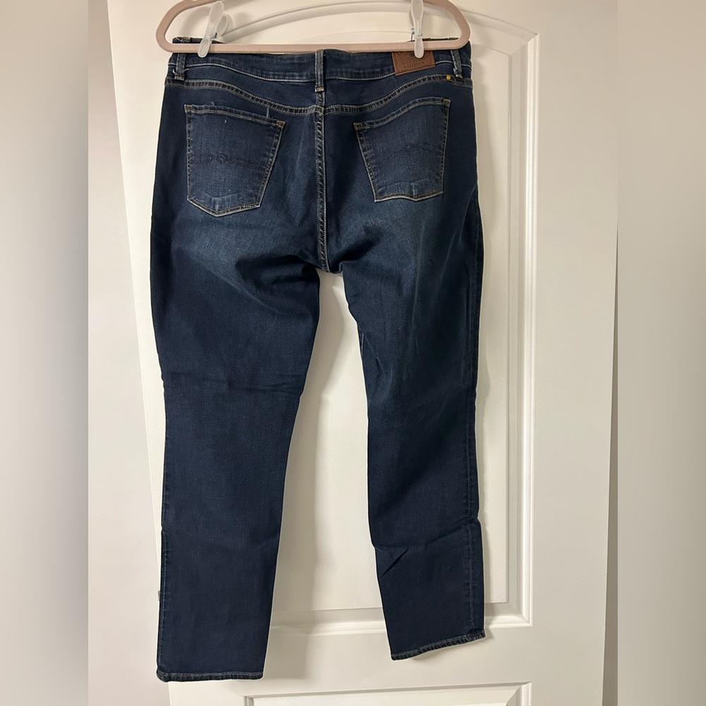 Lucky Brand Lolita Skinny jeans dark blue sz 14A - Picture 2 of 6